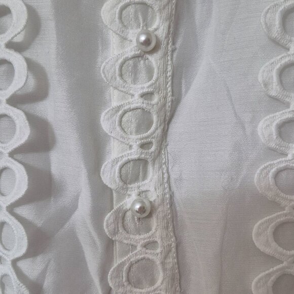 New Collection Lace Frill Mini Dress - Picture 6 of 9